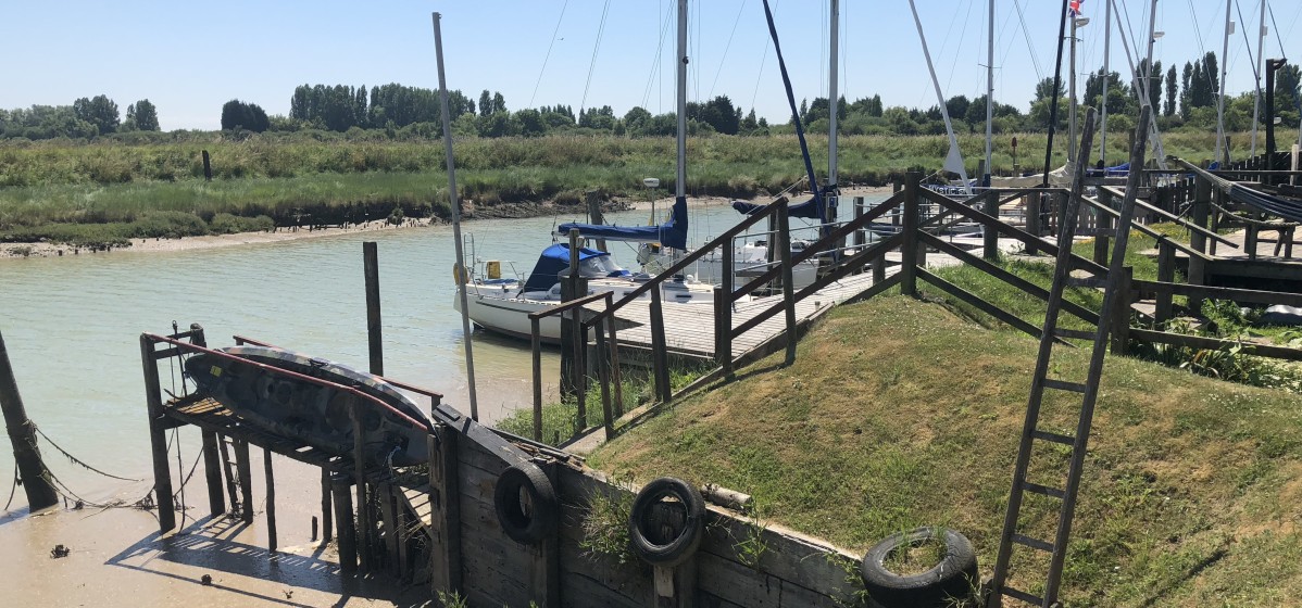 View over the river